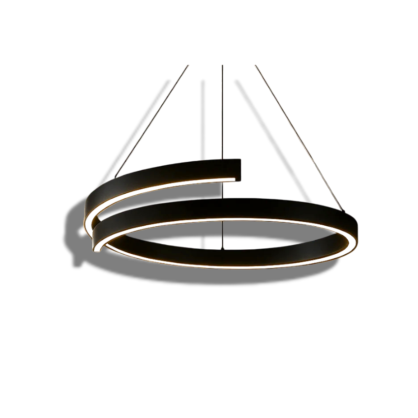 Aurelio – Moderne Dubbele Ring LED Kroonluchter