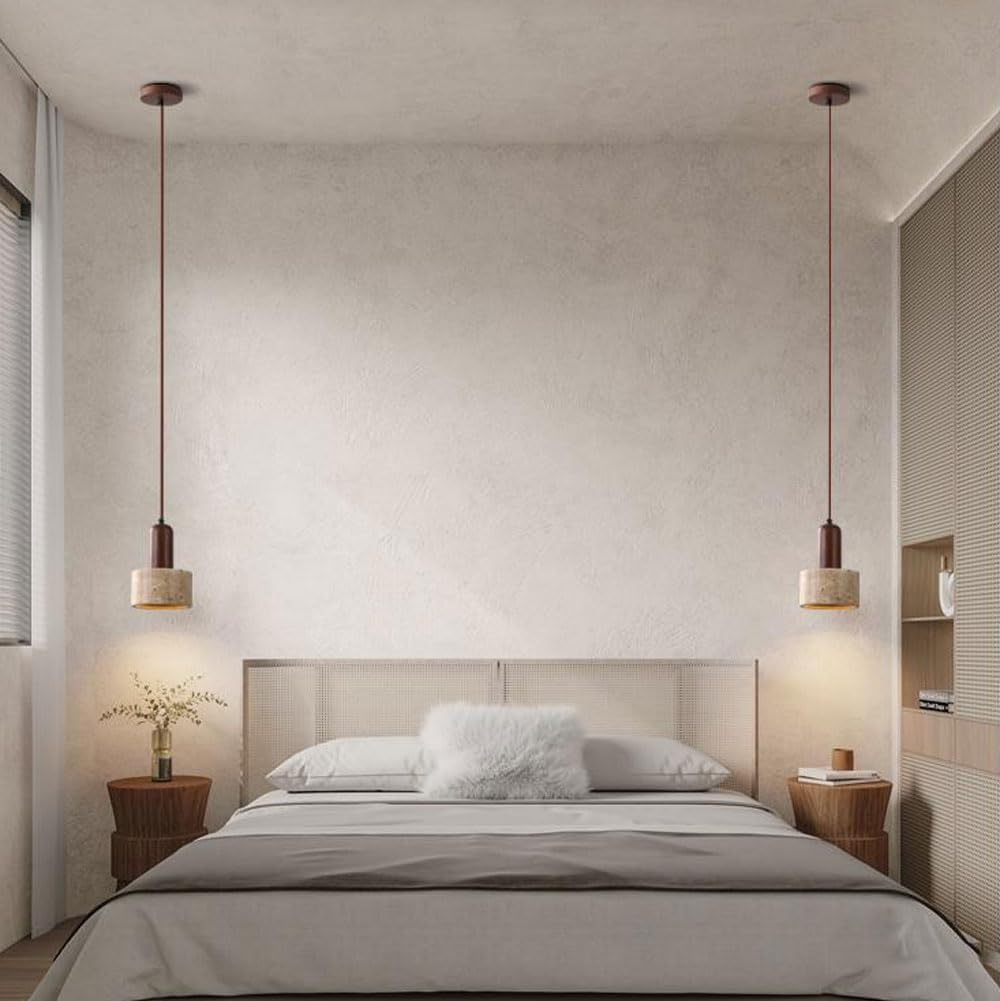 Terra – Natuurlijke Travertijn Hanglamp