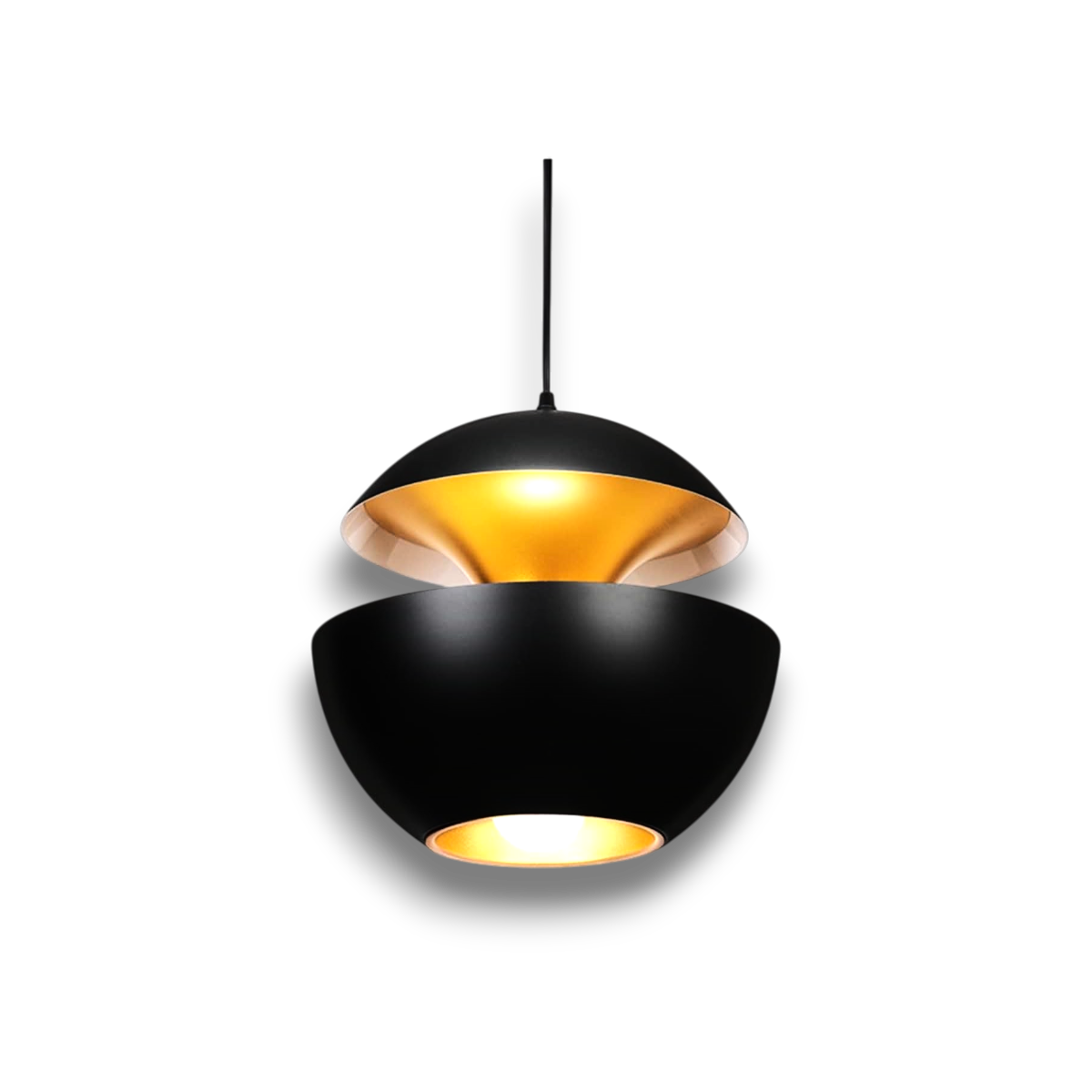 Apple – Moderne Zwart-Witte Hanglamp
