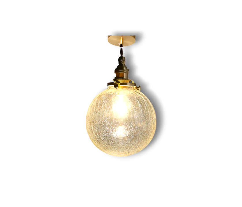 Aurelia – Kristallen Glazen Hanglamp (Plafondlamp, Nordic Retro, E27)
