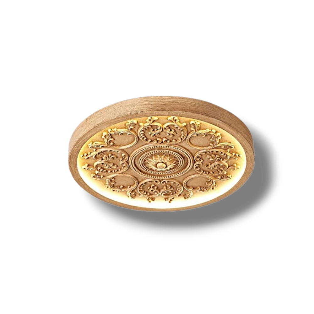 Ornara – Moderne Hars Plafondlamp met Dimbaar Licht