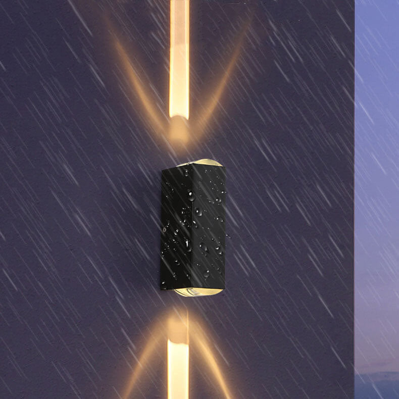 Orion – Moderne Waterdichte Rechthoekige LED Buiten Wandlamp