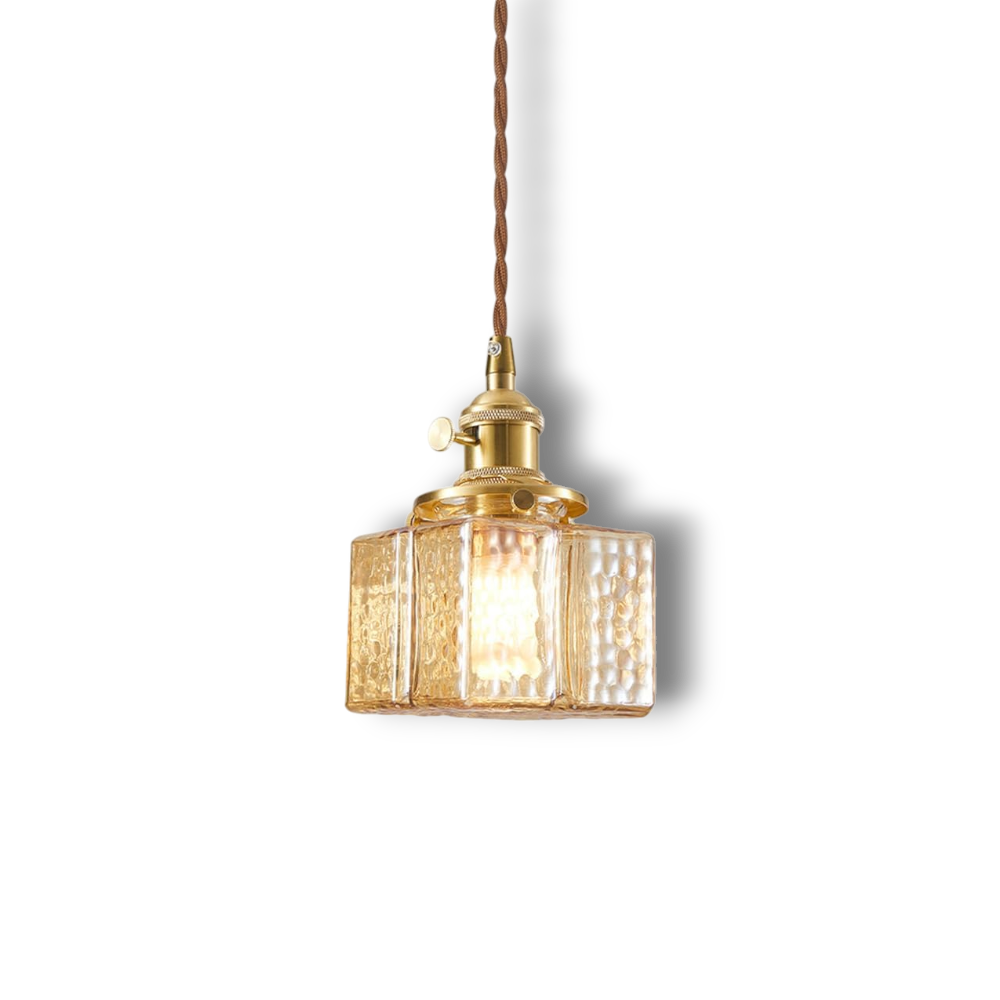 Soraya – Retro Glazen Hanglamp (Moderne Hanglamp)