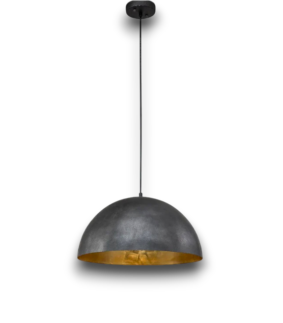 Draxen – Industriële Oversized Metalen Dome Hanglamp