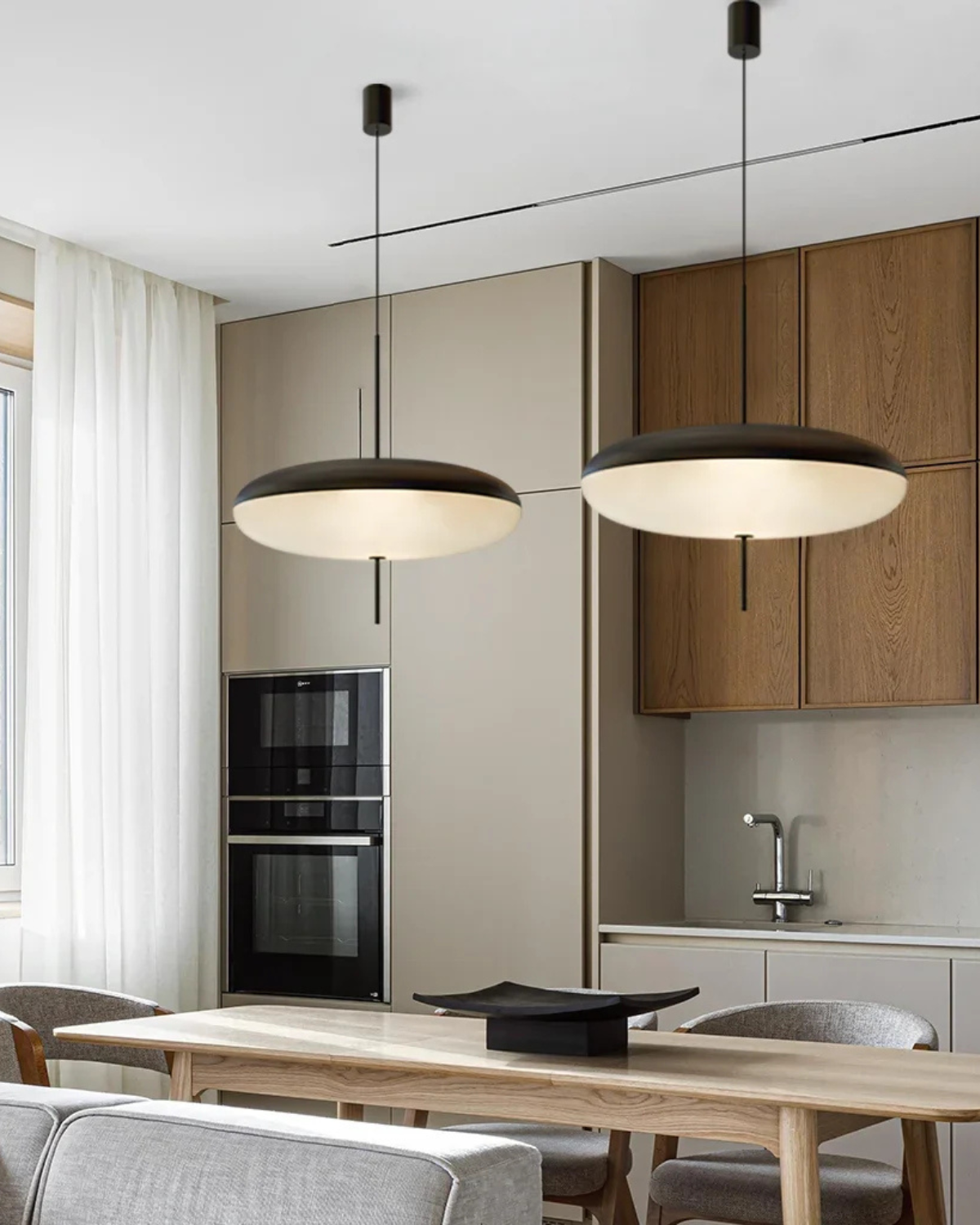 Eclipse – Minimalistische Japandi Hanglamp