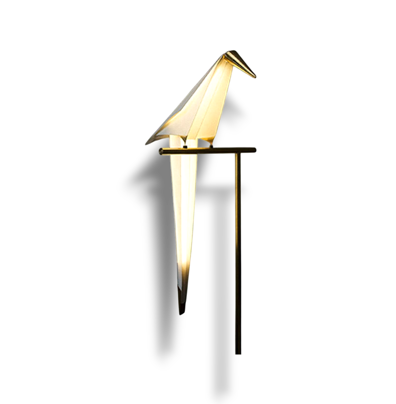 Avari – Origami Vogel Lamp (Magnetische Designlamp)