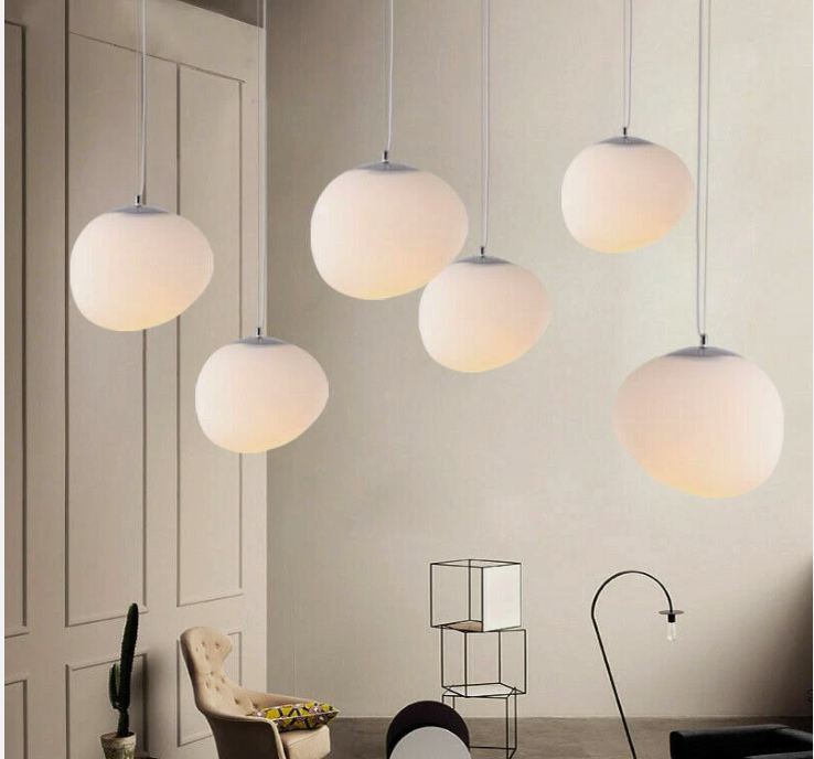 Statuvia – Zwevende Kiezel Hanglamp voor de Eetkamer