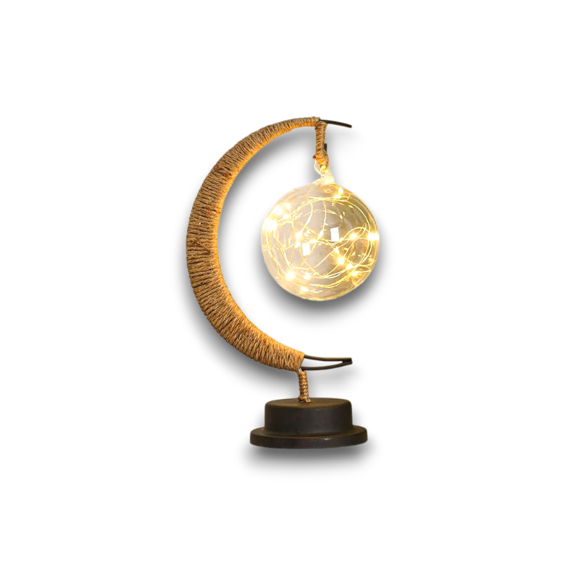 Lunora – Betoverende Maanlamp met Warme Gloed