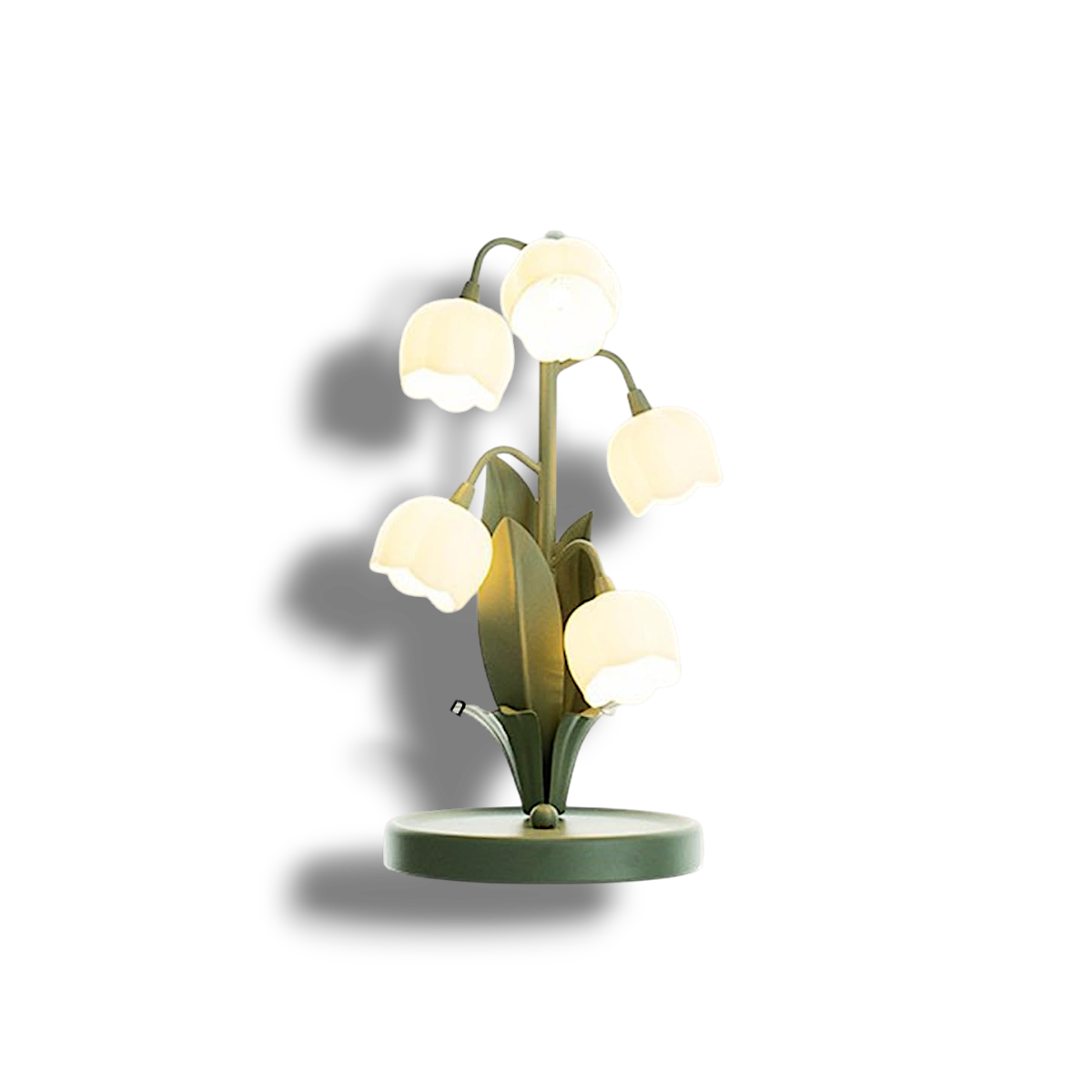 Rayora - Eigentijdse Bell Orchid Lamp Met Warm Gloeiend Licht