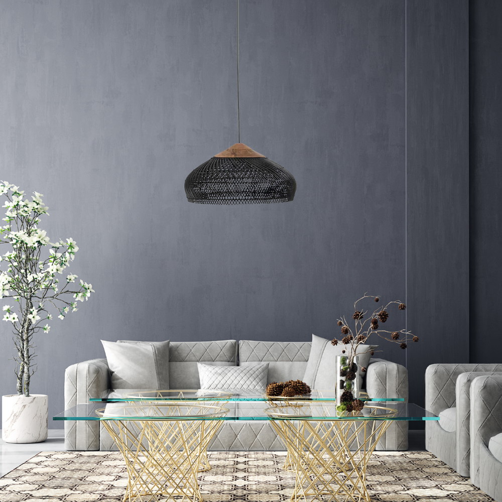 Solenne – Retro Boheemse Rattan Hanglamp