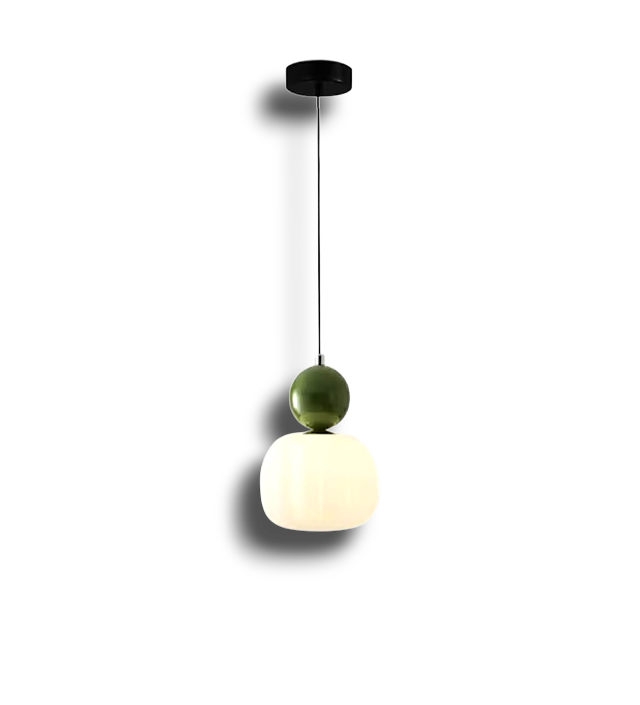Glanora – Elegante Crème Art Deco Hanglamp voor Moderne Interieurs
