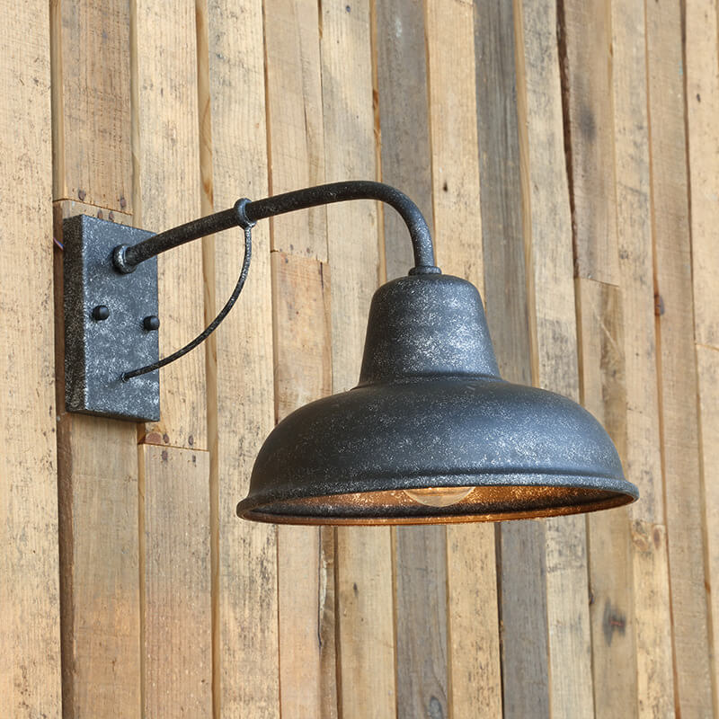 Harbor – Vintage Industriële Buiten Wandlamp (Waterdichte Barnlamp, 1-Lichts)