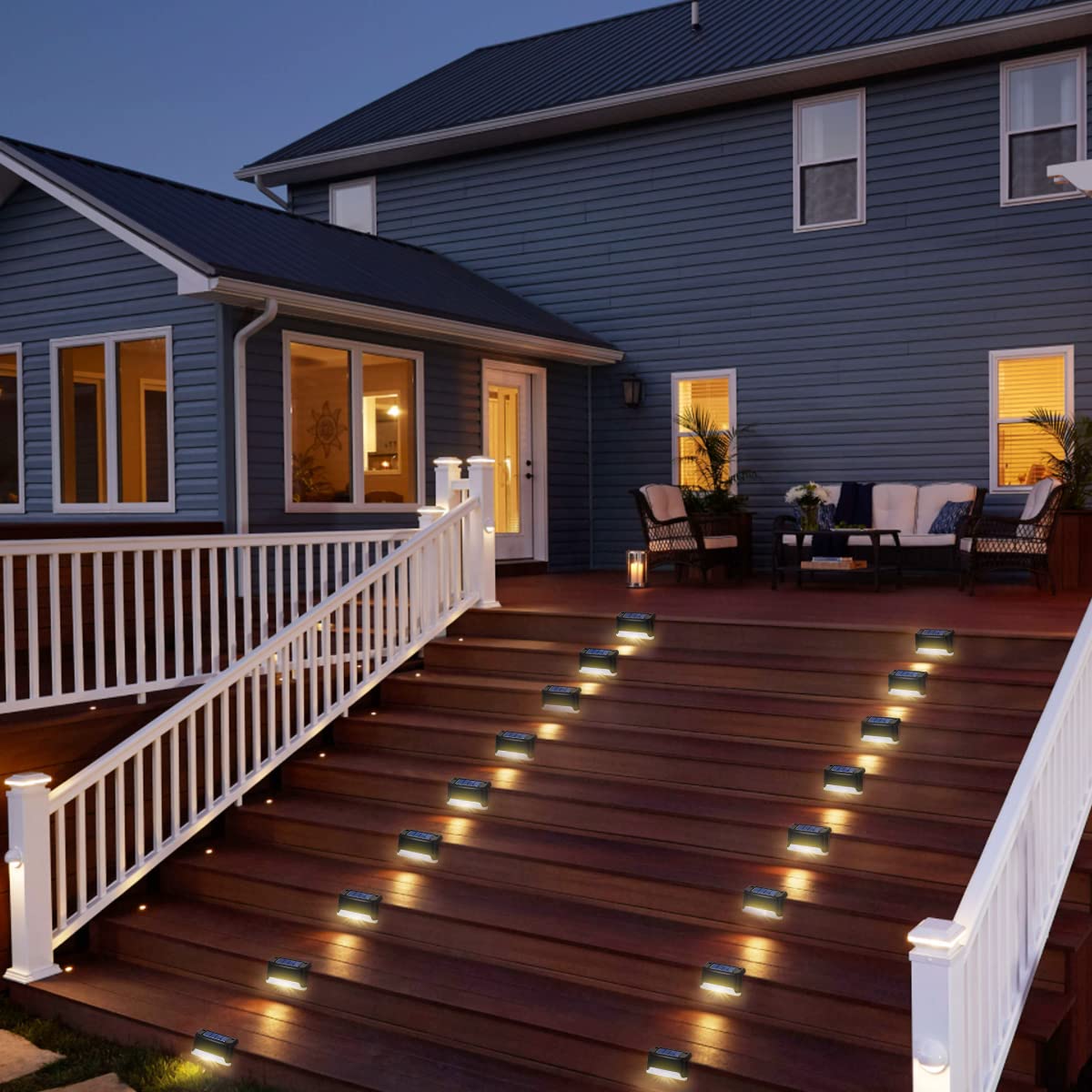 Solara – Draadloze Zonne-energie LED Wandlampen voor Buitenambiance