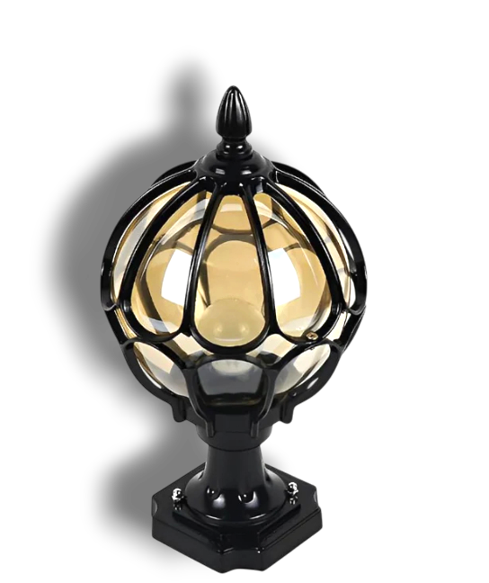 Valmor – Vintage Buitenlamp met Glazen Bol