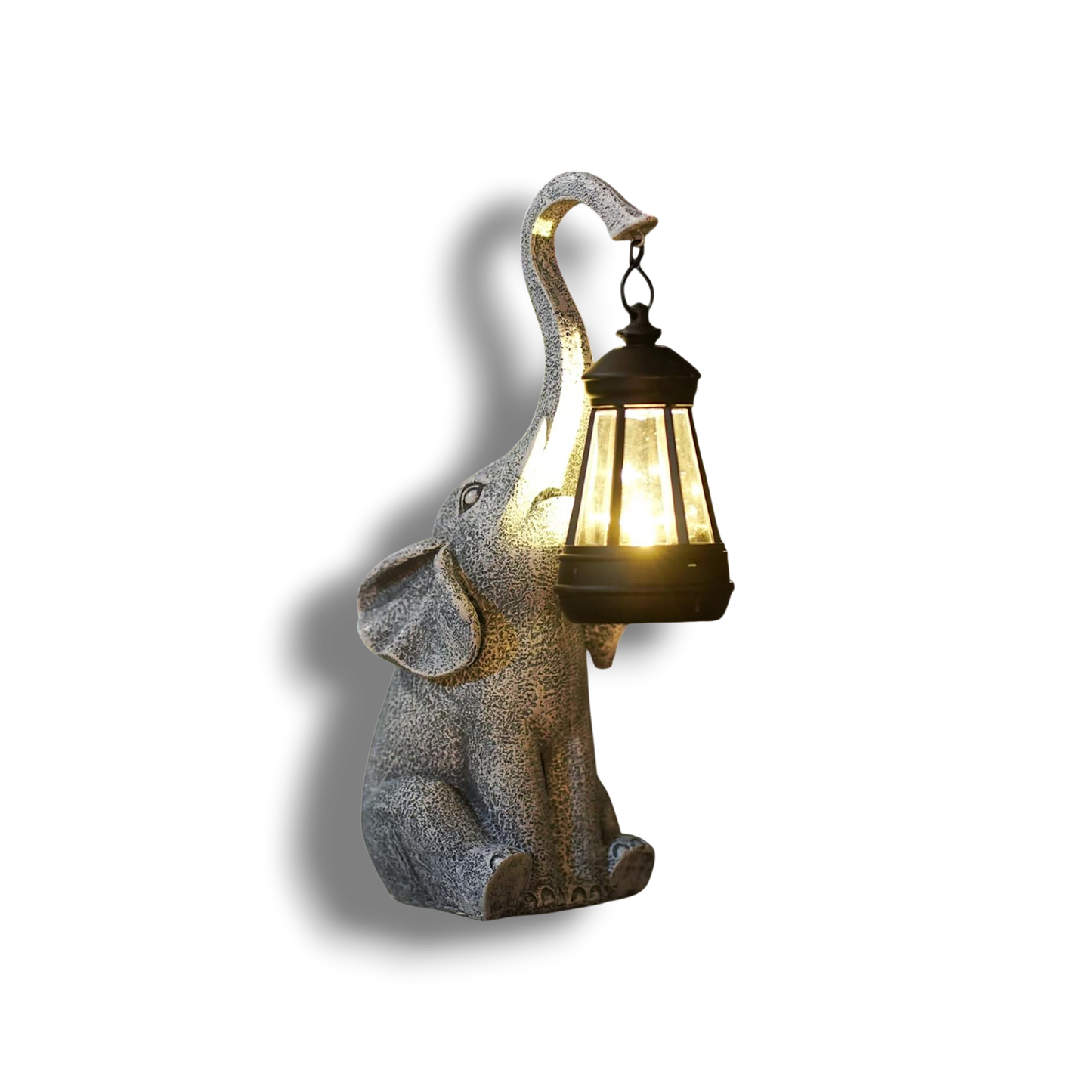 EleGlow – Zonne-olifant Lantaarnlamp