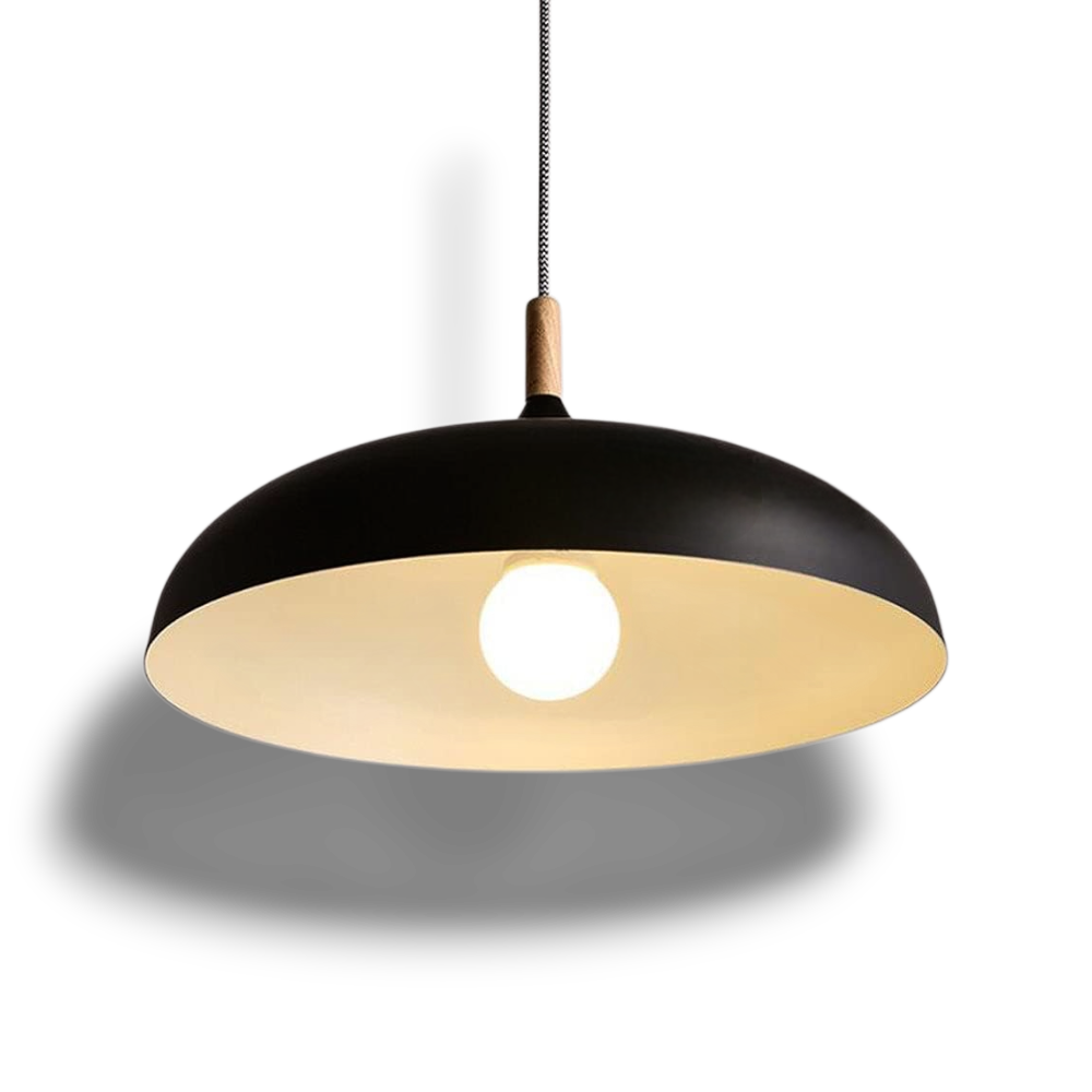 Evolvia – Scandinavische Eikenhouten Hanglamp Plafondlamp