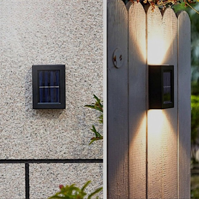 Solora – Draadloze Solar LED Wandlampen (Waterdichte Buitenverlichting voor Tuin & Balkon)