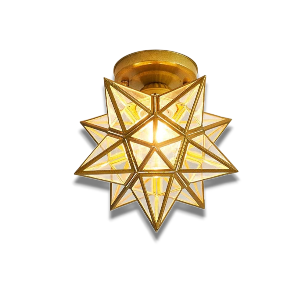 Stella – Geometrische Ster Plafondlamp