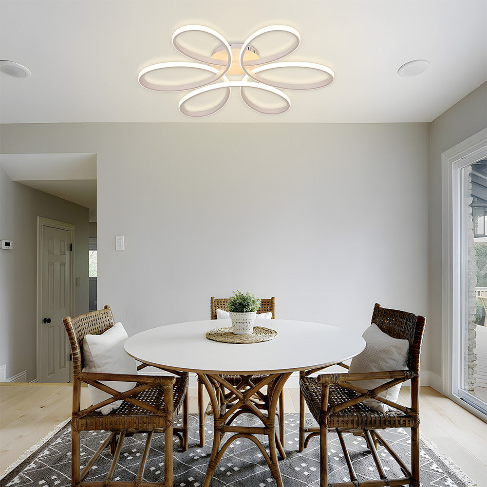 Lureva – Loop Design LED Plafondlamp