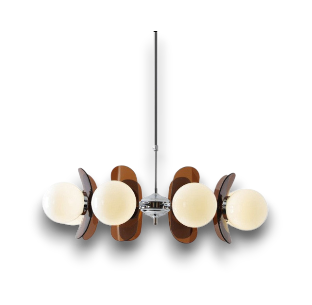 Sunpatha - Moderne Bauhaus Kroonluchter Met Vijf Verstelbare Armen