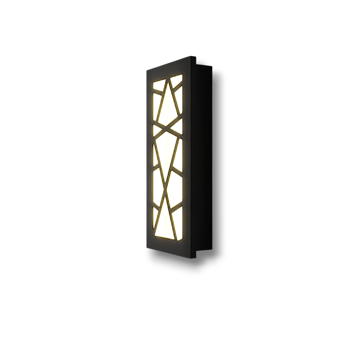 Seatelle - Strakke Buitenwandlamp Met LED Voor Entree, Tuin En Oprit