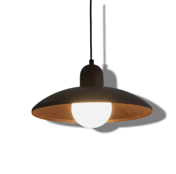 Hiroka – Japanse Wabi-Sabi Walnoot Hanglamp