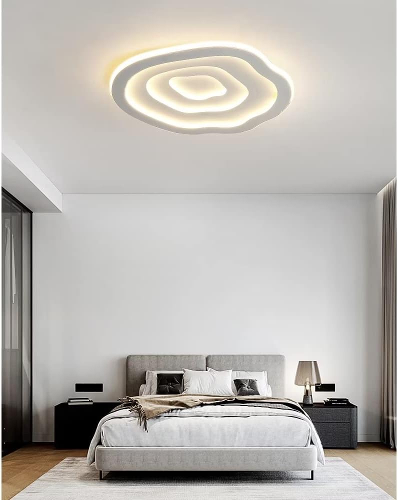 Wallure – Gebogen Acryl LED Plafondlamp Wit