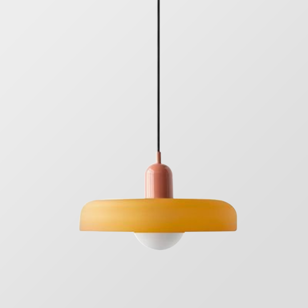 GleaMore - Bauhaus Hanglamp In Stijlvol Gekleurd Glas