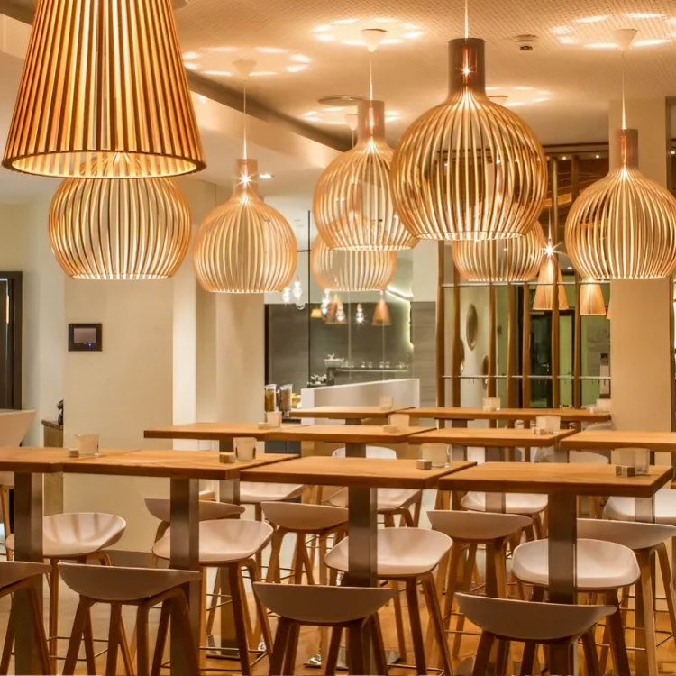 Floraa - Natuurlijke Bamboe Hanglamp voor Elegante Woondecoratie