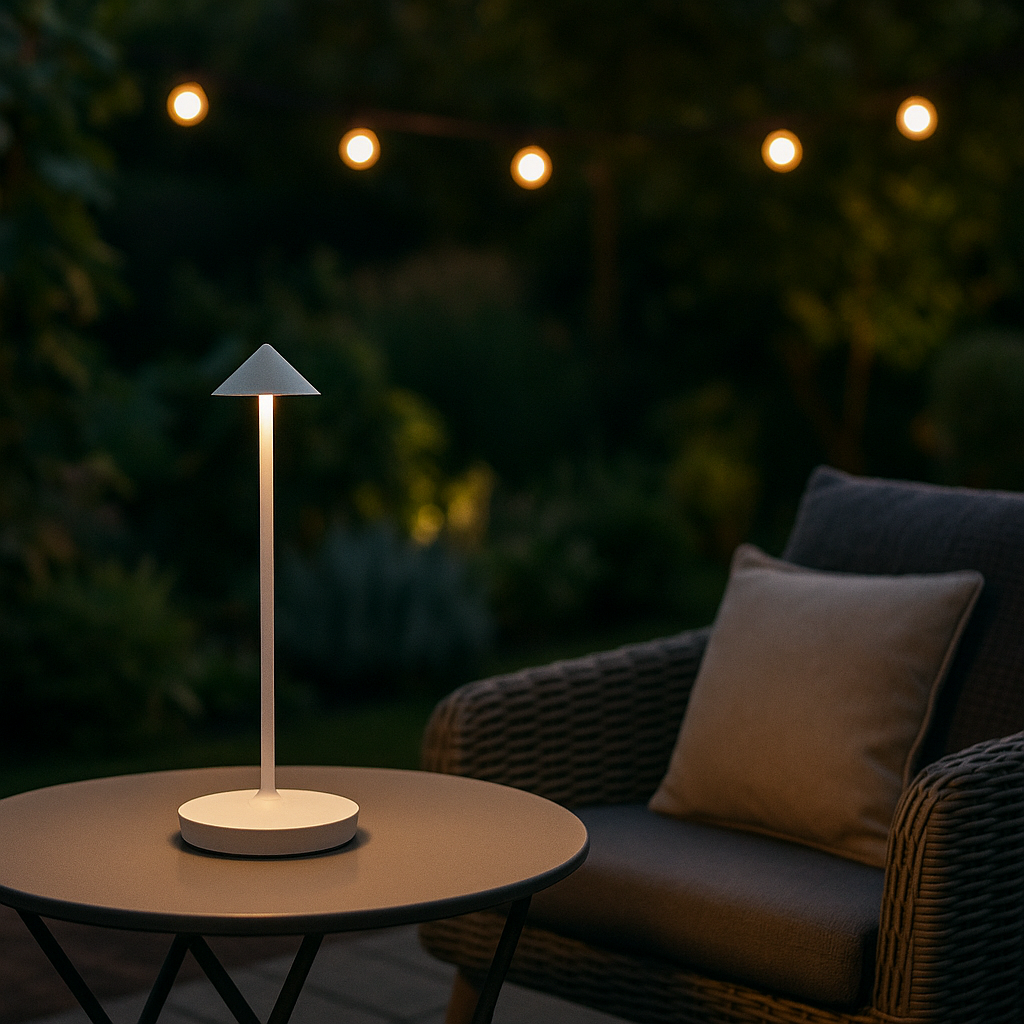 Avolis – Minimalistische LED Snoerloze Tafellamp (Dimbaar & Waterdicht)
