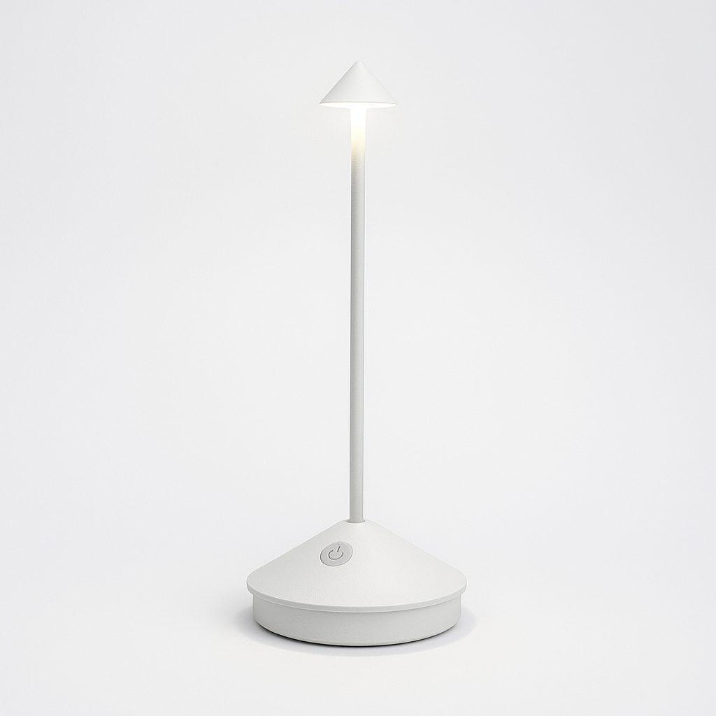 Avolis – Minimalistische LED Snoerloze Tafellamp (Dimbaar & Waterdicht)