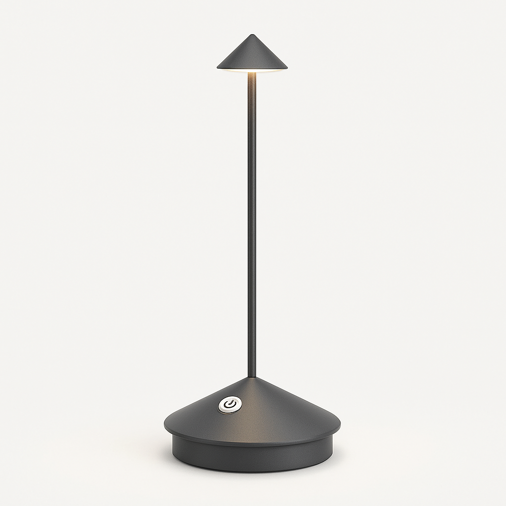 Avolis – Minimalistische LED Snoerloze Tafellamp (Dimbaar & Waterdicht)
