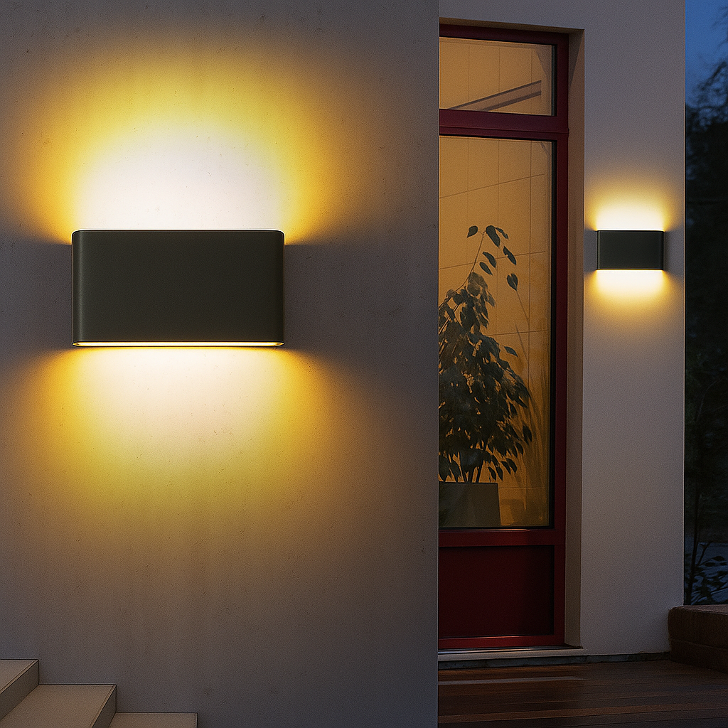 Arden – Moderne Scandinavische Wandlamp, Waterdicht Aluminium Ontwerp