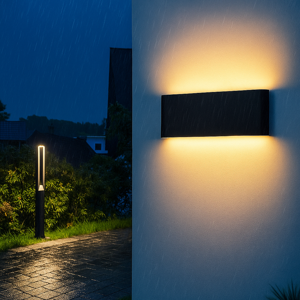 Arden – Moderne Scandinavische Wandlamp, Waterdicht Aluminium Ontwerp