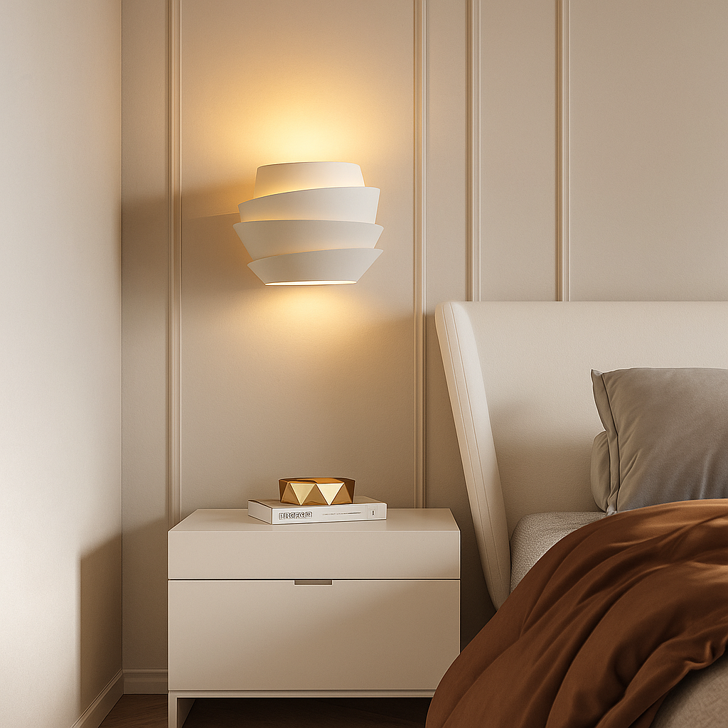 Strava – Moderne Scandinavische Wandlamp, Dubbele Lichtpunten