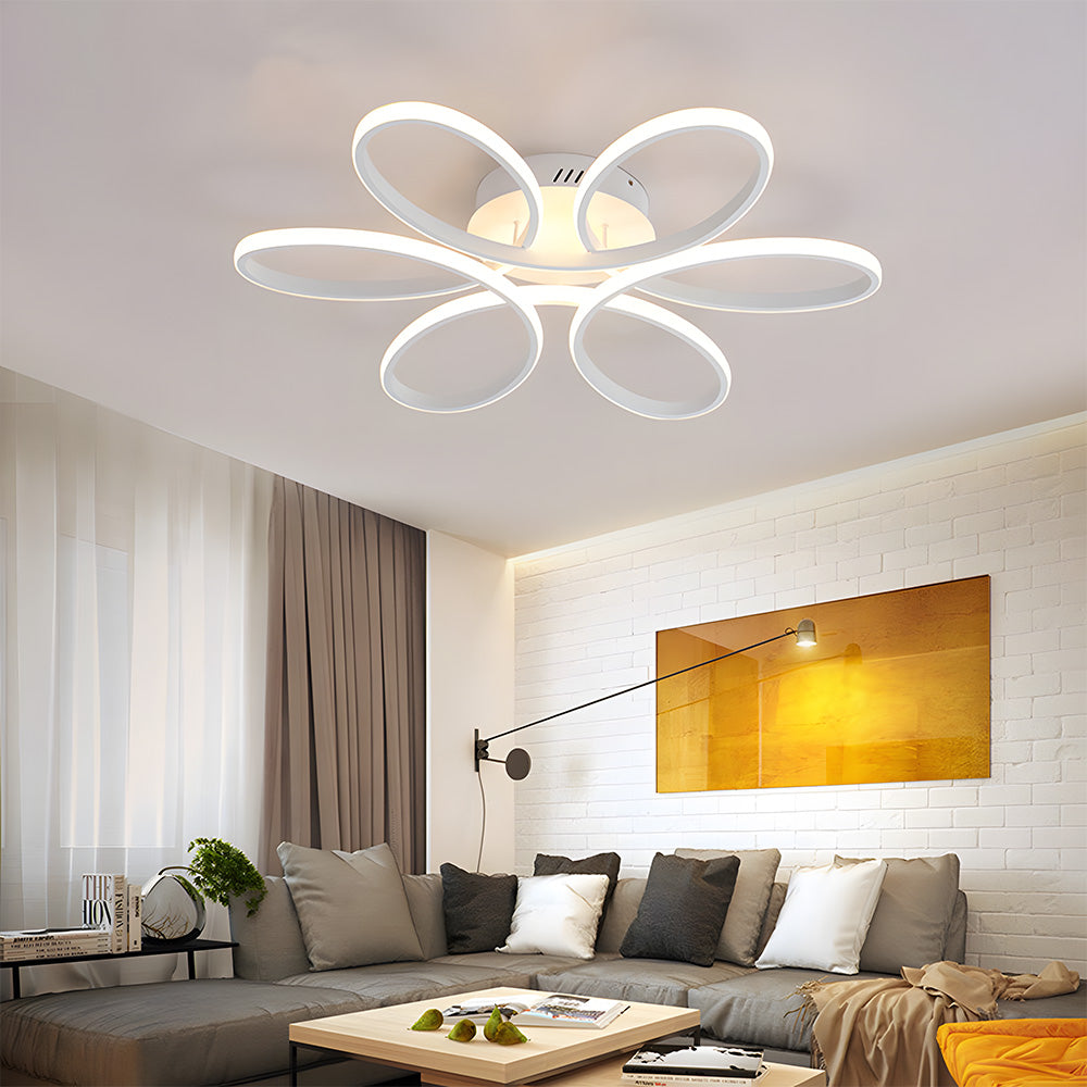 Lureva – Loop Design LED Plafondlamp