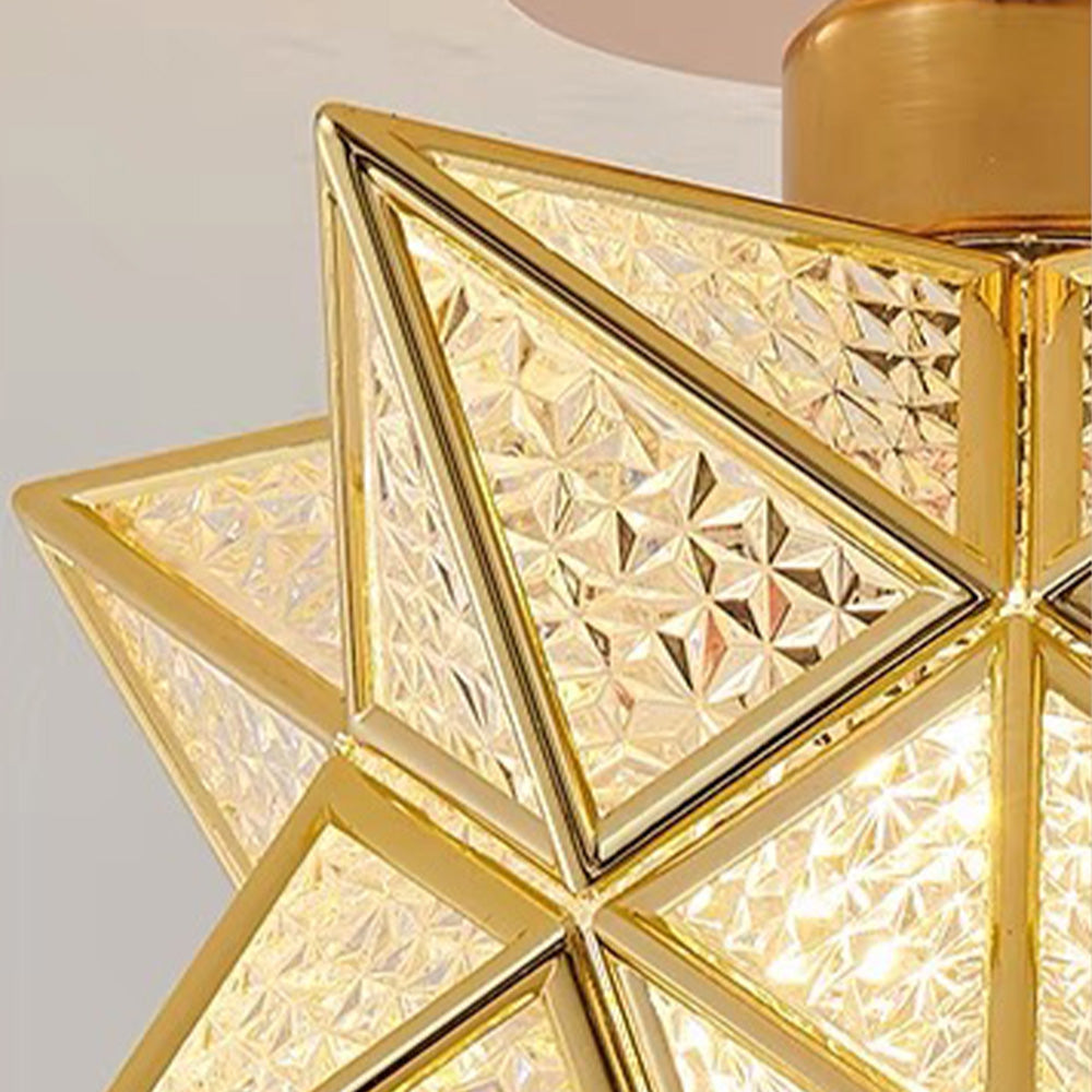 Stella – Geometrische Ster Plafondlamp