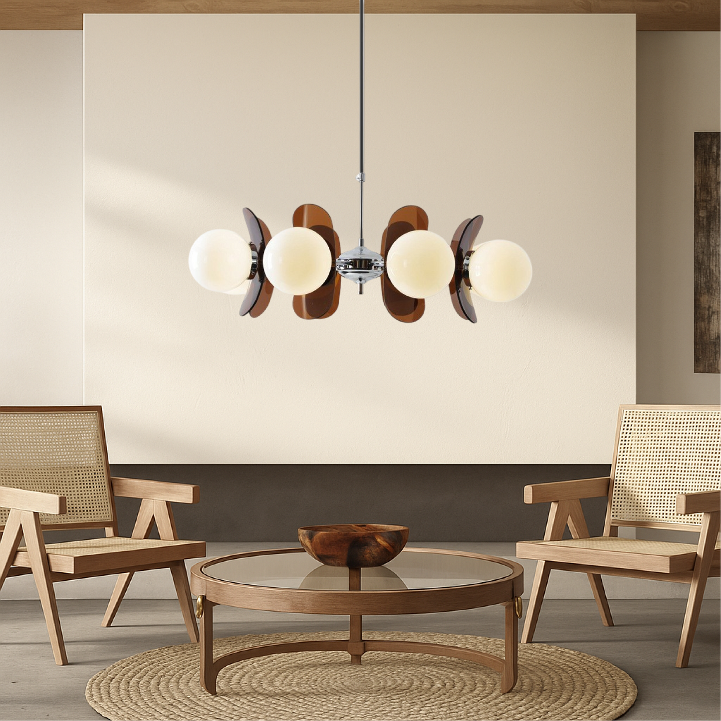 Sunpatha - Moderne Bauhaus Kroonluchter Met Vijf Verstelbare Armen
