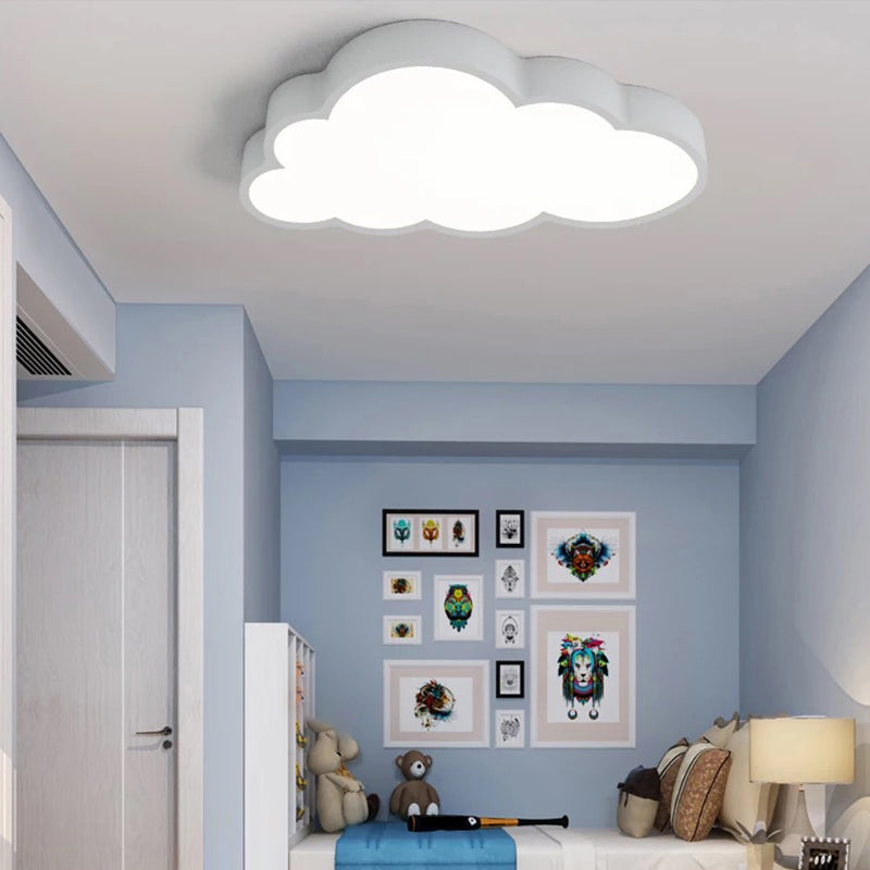 Cloud – Kinderkamer Plafondlamp met LED Wolkenontwerp