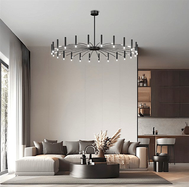 Vaserra - Elegante Kroonluchter In Vintage Stijl Met Metalen Afwerking