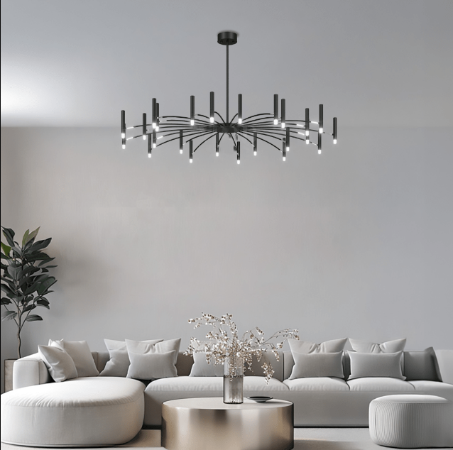 Vaserra - Elegante Kroonluchter In Vintage Stijl Met Metalen Afwerking