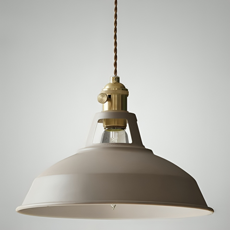 Retrovia – Industriële Retro Metalen Plafondlamp