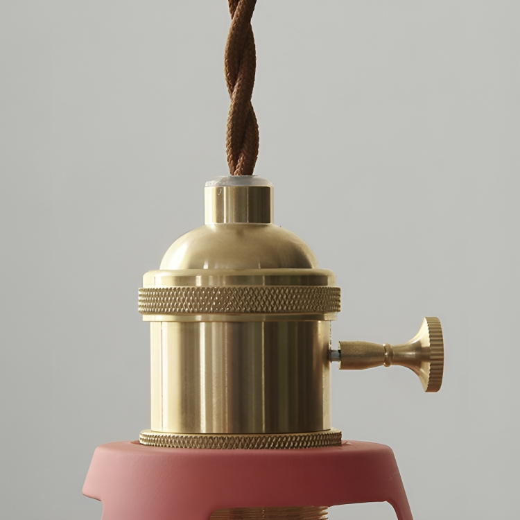 Retrovia – Industriële Retro Metalen Plafondlamp