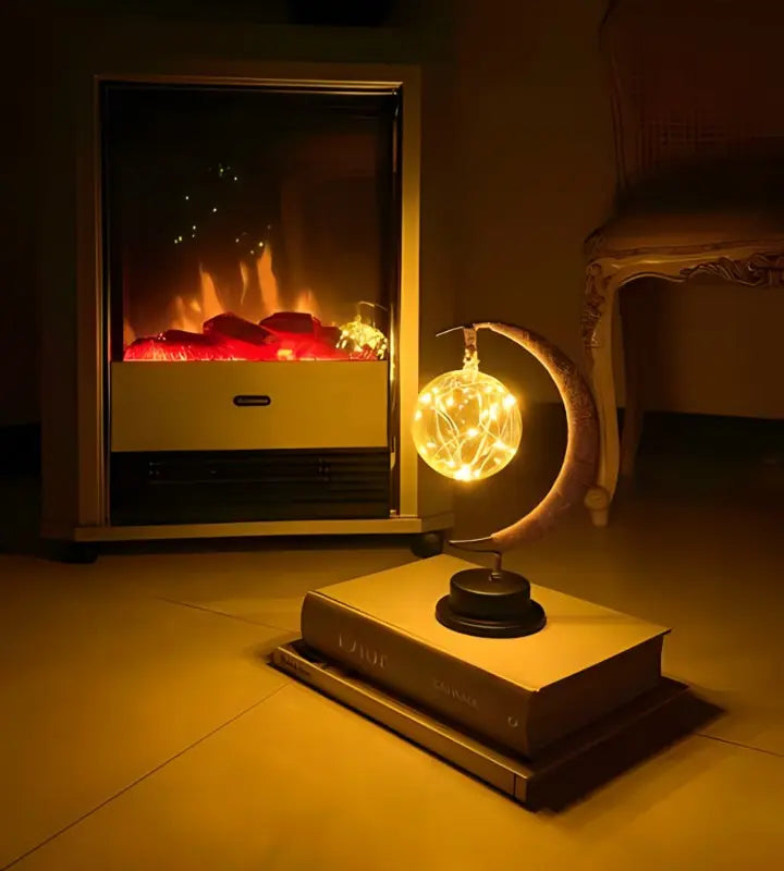 Lunora – Betoverende Maanlamp met Warme Gloed