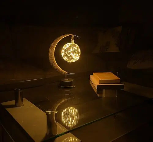 Lunora – Betoverende Maanlamp met Warme Gloed