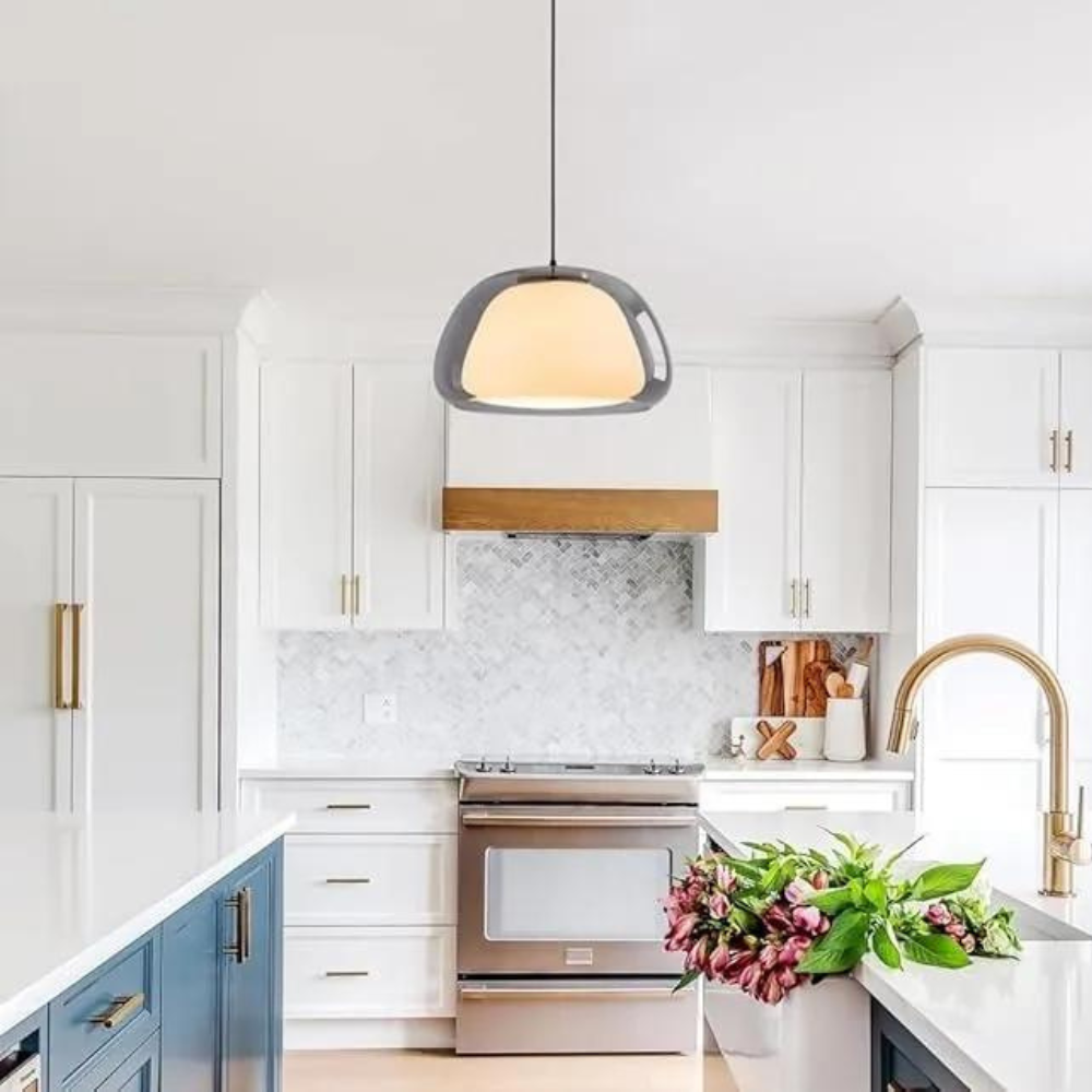 Loira – Glazen Dome Hanglamp (Moderne Verstelbare Verlichting)