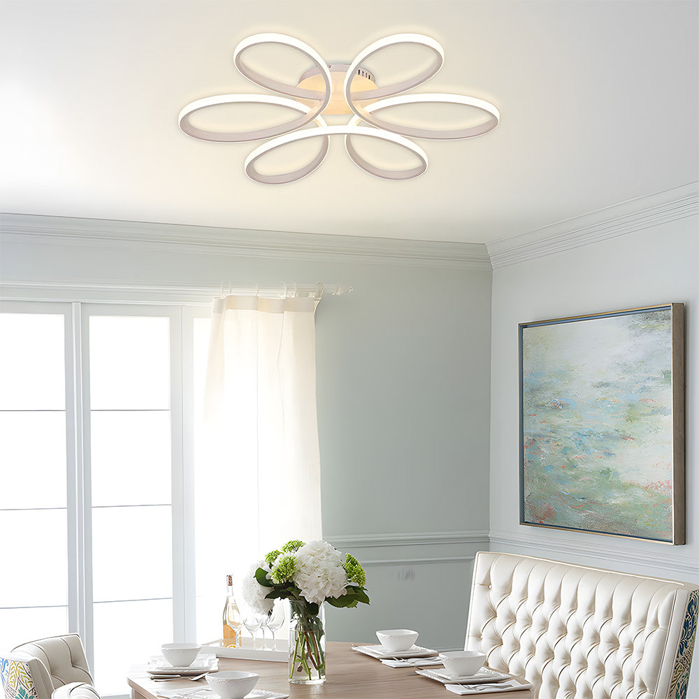 Lureva – Loop Design LED Plafondlamp