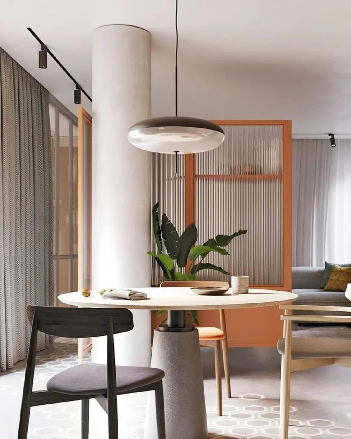 Eclipse – Minimalistische Japandi Hanglamp