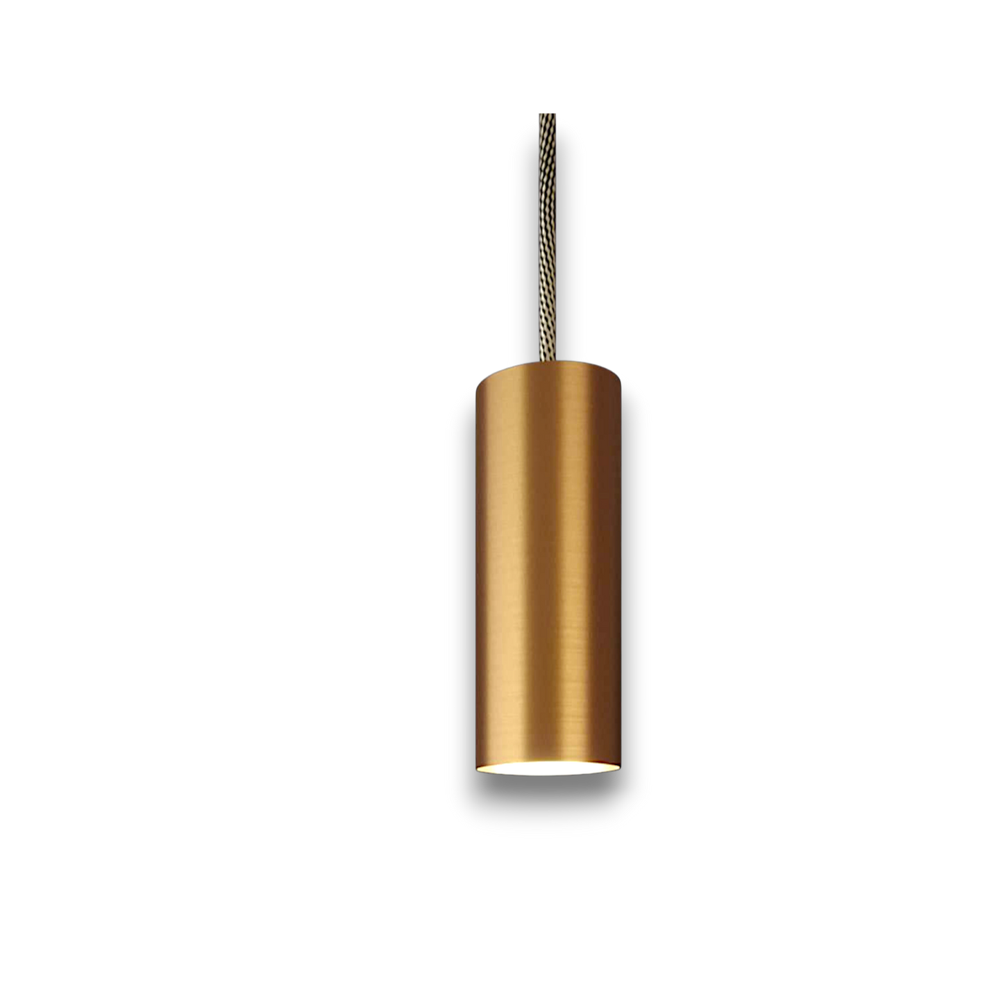 Wickora - Minimalistische Messing Hanglamp Met Strak Buisvormig Design
