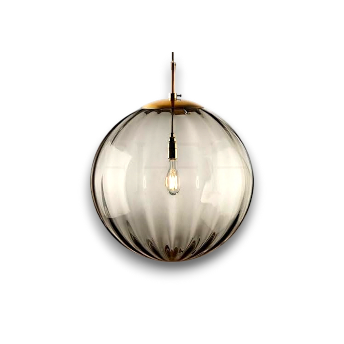 Liora – Glazen Bol Hanglamp (Moderne Hanglamp voor Eetkamer & Slaapkamer)